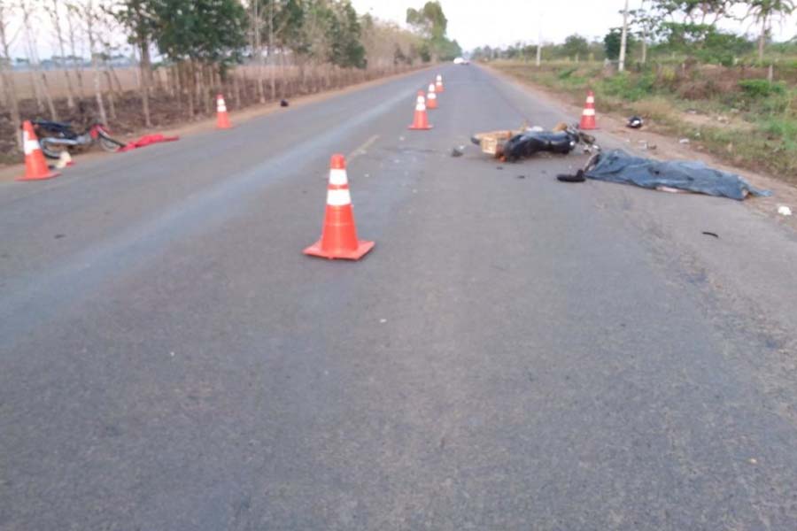 Acidente entre motos deixa uma vítima fatal e três feridos na RO-133 em Machadinho - News Rondônia
