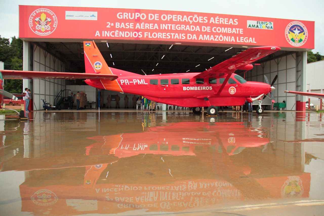 COMBATE AO DESMATAMENTO E REMOÇÃO DE PACIENTES GANHAM REFORÇO EM RONDÔNIA COM AERONAVE IMPORTADA - News Rondônia