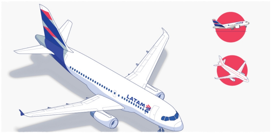 A320 da Latam apresenta problema na decolagem e voo teve que voltar para o aeroporto de Rio Branco - News Rondônia
