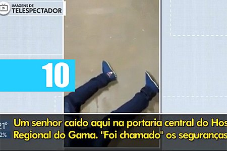HOMEM SANGRA E DESMAIA NA PORTA DE HOSPITAL NO DISTRITO FEDERAL-VÍDEO - News Rondônia