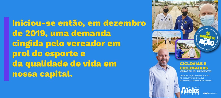 CICLOVIAS: Capital ganhará qualidade de vida - News Rondônia