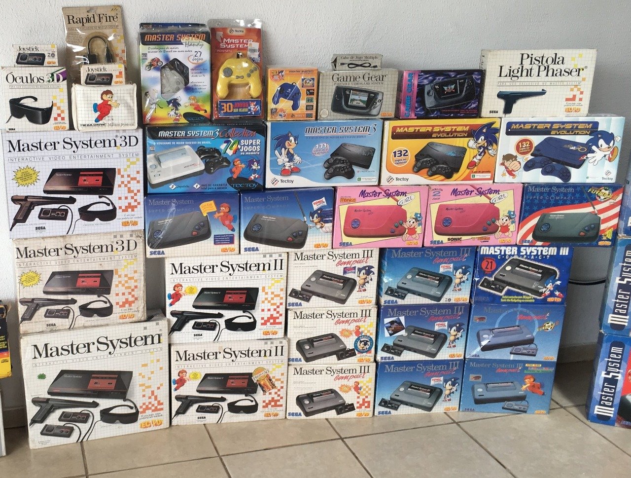 COLECIONADOR BATE RECORDES COM CONSOLES NINTENDO E TECTOY - News Rondônia