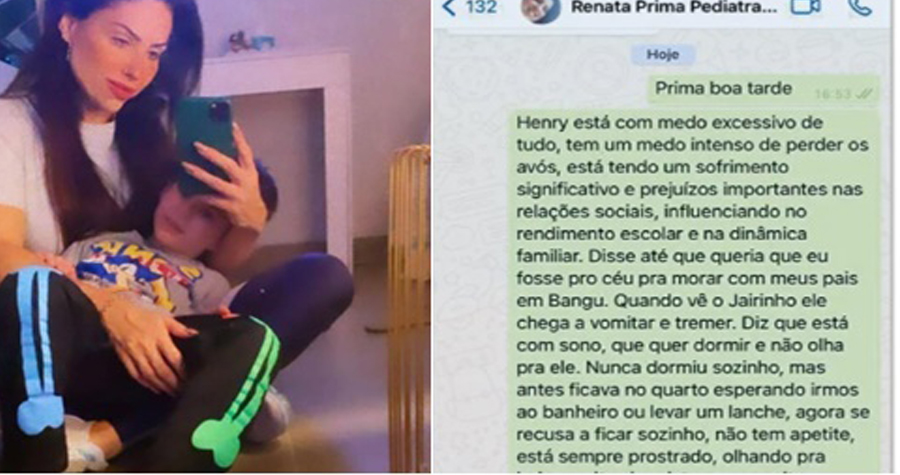 CASO HENRY: Novas mensagens recuperadas revelam o sofrimento de Henry Borel - News Rondônia