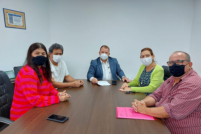 Deputado Dr. Neidson se reúne com dirigentes do Sindsaúde para discutir PCCR dos servidores da saúde do Estado - News Rondônia