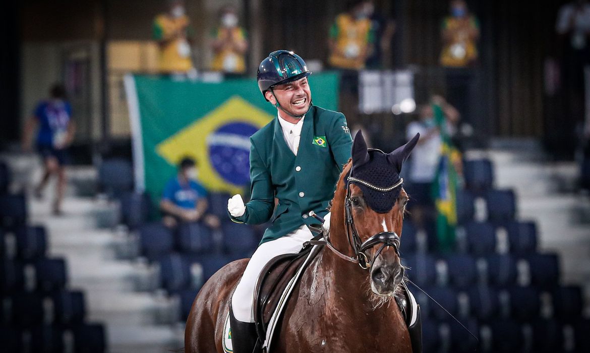 Rodolpho Riskalla é prata no hispismo adestramento na Paralimpíada - News Rondônia
