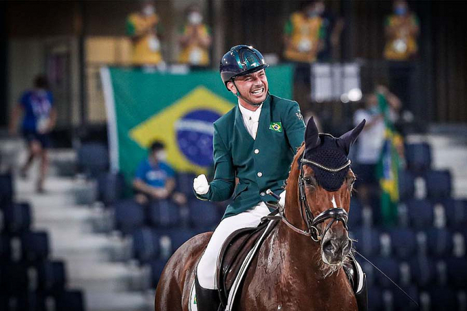 Rodolpho Riskalla é prata no hispismo adestramento na Paralimpíada - News Rondônia
