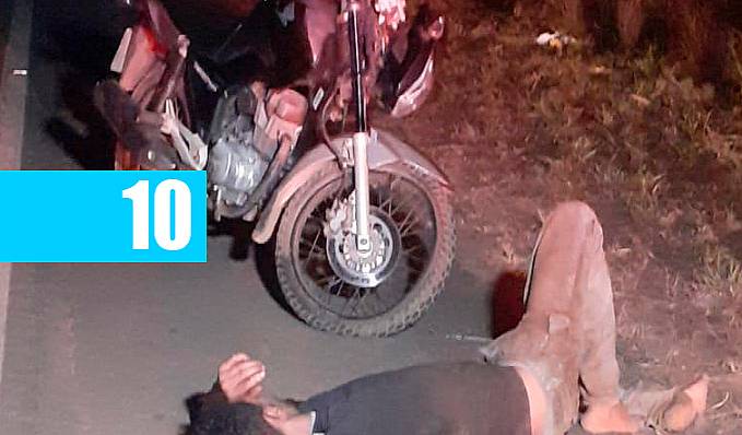 Colisão entre motos na BR-319 deixa mulher com fratura exposta no pé - News Rondônia