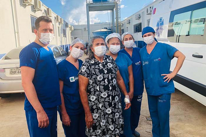 Idosa de 67 anos vence o Coronavírus e recebe alta da UTI municipal em Jaru - News Rondônia