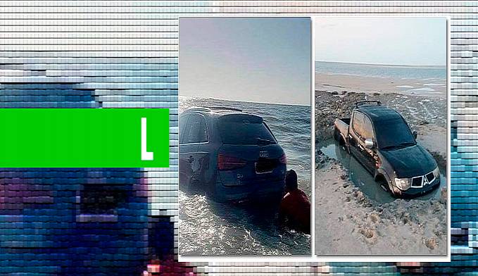Maré sobe e engole carros de luxo que furaram quarentena no Pará - News Rondônia
