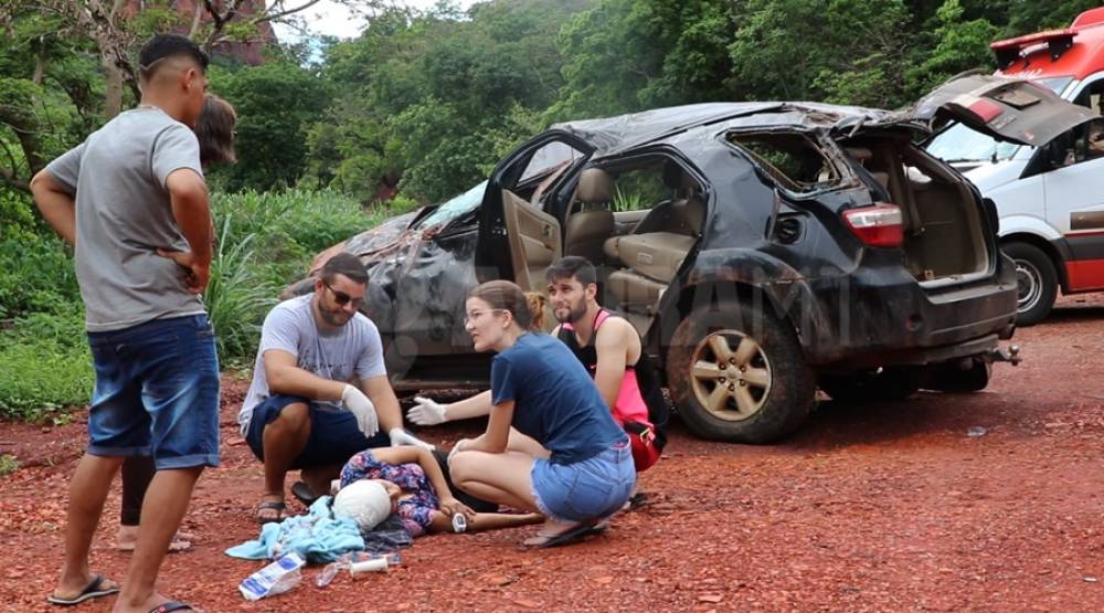 EXEMPLO - Indo fazer curso em SP, médicos de Rondônia socorrem acidentados em rodovia de MT - News Rondônia