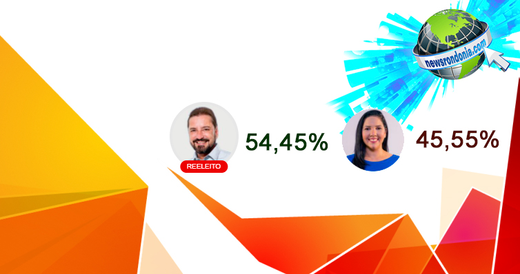 Hildon Chaves é reeleito prefeito de Porto Velho com 54,45% - News Rondônia