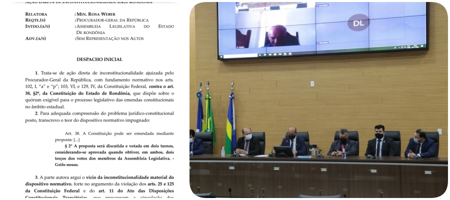 Ministros derrubam lei sobre exigência de quórum mais alto na ALE-RO - News Rondônia