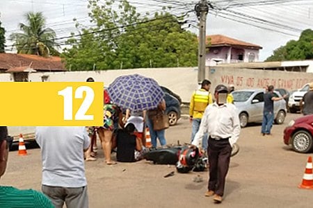 CASAL E CRIANÇA EM MOTOCICLETA SÃO ATROPELADOS POR CAMINHONETE NA CAPITAL - News Rondônia