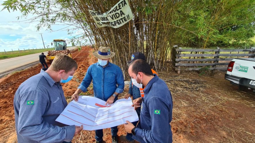 Obras do DER na Zona da Mata são acompanhadas pela equipe técnica do programa Gestão na Estrada - News Rondônia