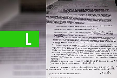 TRIBUNAL DE JUSTIÇA MANDA SOLTAR EX-RESIDENTE DO DER DE MACHADINHO DOESTE - News Rondônia