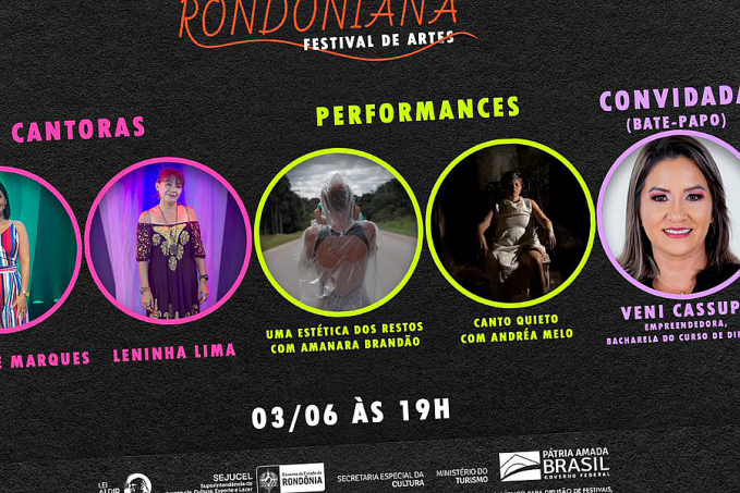 Mulheres são destaque no 1º Festival Rondoniana de Artes - News Rondônia