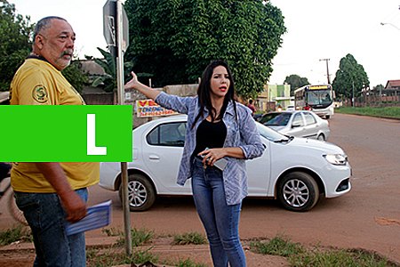 VEREADORA CRISTIANE LOPES COBRA SEMÁFORO PRÓXIMO A ENTRADA DO ORGULHO DO MADEIRA - News Rondônia