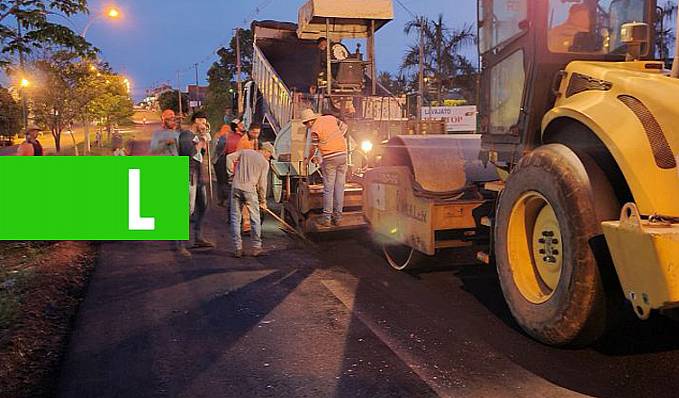 INFRAESTRUTURA - Trechos no perímetro urbano nas rodovias 490 e 370 em Alto Alegre dos Parecis recebem recuperação asfáltica - News Rondônia
