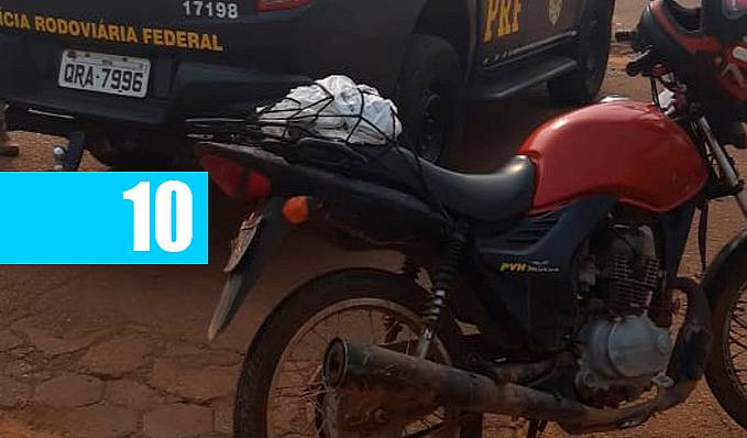 Durante operação de fiscalização de trânsito, PRF identifica mais uma motocicleta roubada - News Rondônia