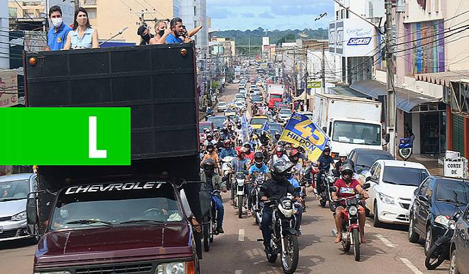 Apoiadores do candidato Hildon Chaves promovem carreata gigante em Porto Velho - News Rondônia