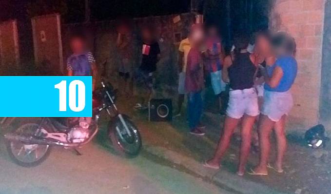 PM interrompe festa com 16 pessoas em Ariquemes - News Rondônia
