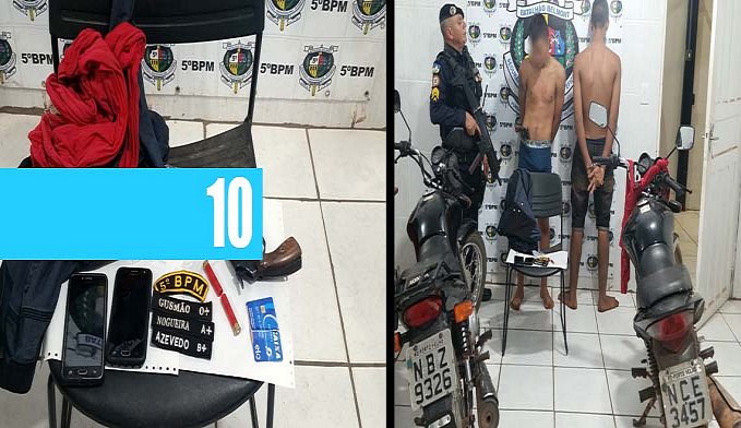 APÓS ARRASTÃO, POLÍCIA FAZ CERCO E PRENDE BANDIDO COM MOTOCICLETA ROUBADA E REVÓLVER - News Rondônia