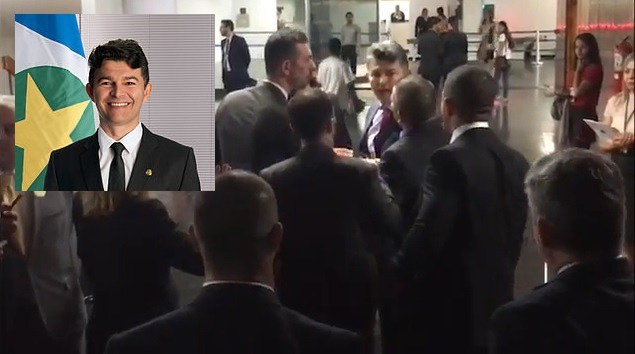DEPUTADO DE MT SE ENVOLVE EM CONFUSÃO COM SEGURANÇAS DA CÂMARA - VÍDEO - News Rondônia