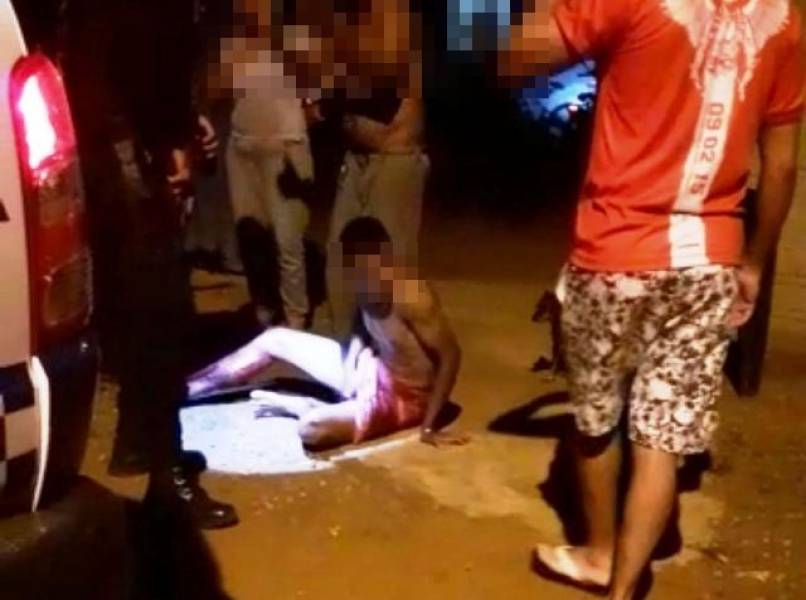 MENSAGEM PERIGOSA: Homem corre mais de 100 metros para escapar da morte; troca de mensagens pode ter motivado crime - News Rondônia