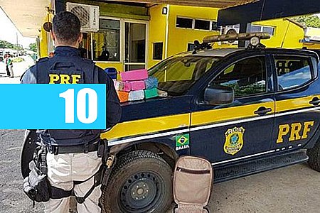 DROGA VINDA DE GOIÂNIA É APREENDIDA PELA PRF EM JI-PARANÁ - News Rondônia