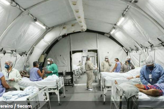 Enfermaria do Hospital de Campanha montada em Manaus pode seguir para auxiliar nos atendimentos a Covid-19 em Rondônia - News Rondônia