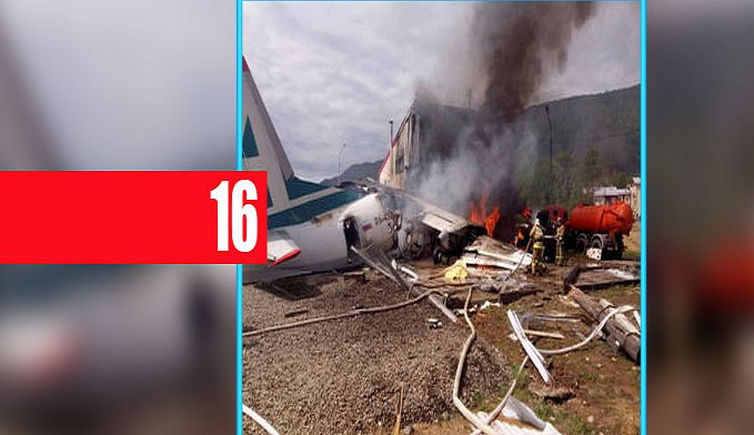 AVIÃO DE PASSAGEIROS CAI NO LESTE DA RÚSSIA E MATA DUAS PESSOAS - News Rondônia