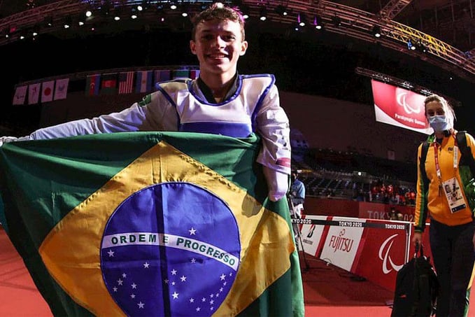 Tóquio: Nathan Torquato é 1ºcampeão de parataekwondo da história - News Rondônia