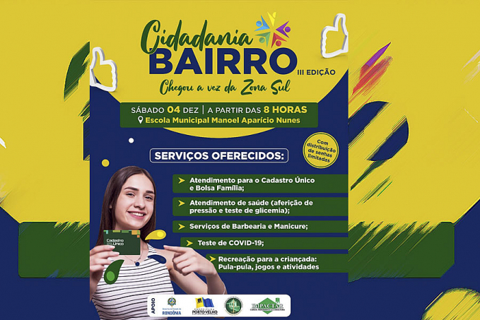 III Edição Cidadania no Bairro - Zona Sul de Porto Velho - News Rondônia