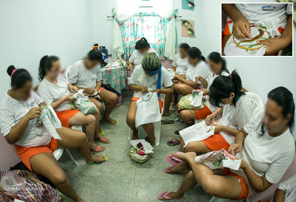 BORDADOS FEITOS POR REEDUCANDAS DE RONDÔNIA FARÃO PARTE DE MOSTRA NO RIO DE JANEIRO - News Rondônia