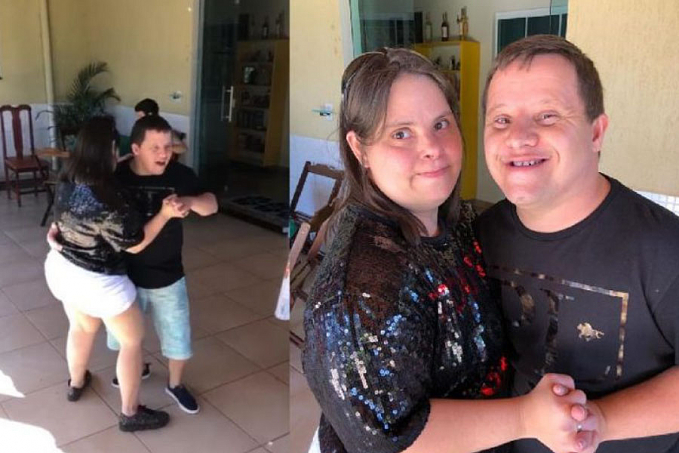 Casal com Down completa 20 anos de namoro e faz sucesso dançando - News Rondônia