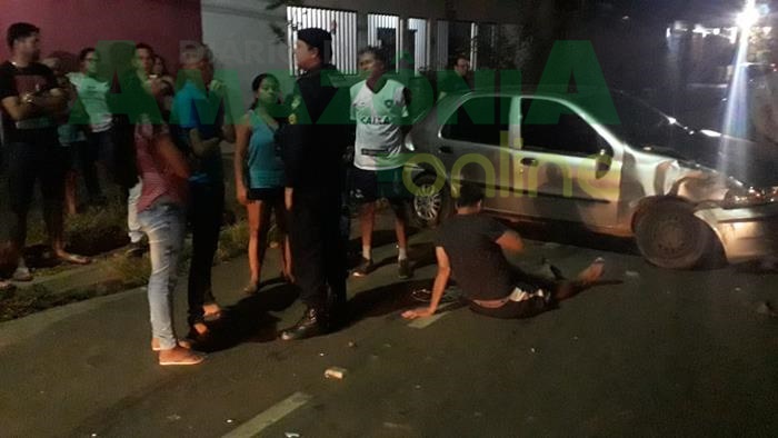 CONDUTOR INVADE PREFERENCIAL E BATE VEÍCULO NA DUQUE DE CAXIAS - News Rondônia