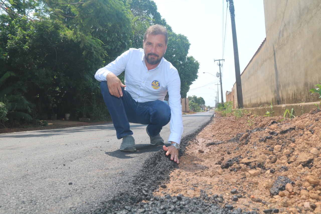 Após quatro décadas, moradores da zona sul agradecem a Hildon Chaves pela pavimentação das ruas - News Rondônia