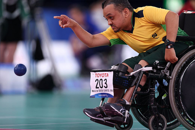 Paralimpíada: Maciel Santos vai à semifinal da bocha - News Rondônia