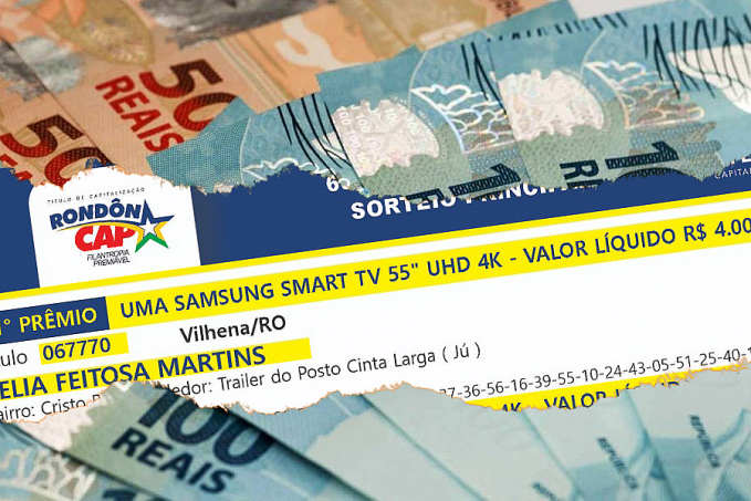 Confira o ganhador dos 50 mil reais sorteados no domingo, dia 21, no Rondôncap - News Rondônia