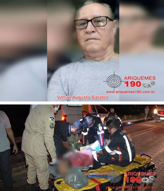 PIONEIRO DE JARU MORRE APÓS GRAVE ACIDENTE NA BR-364 - News Rondônia