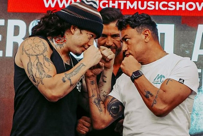 Combate exibe ao vivo o desafio de boxe entre Whindersson Nunes e Acelino Popó Freitas - News Rondônia