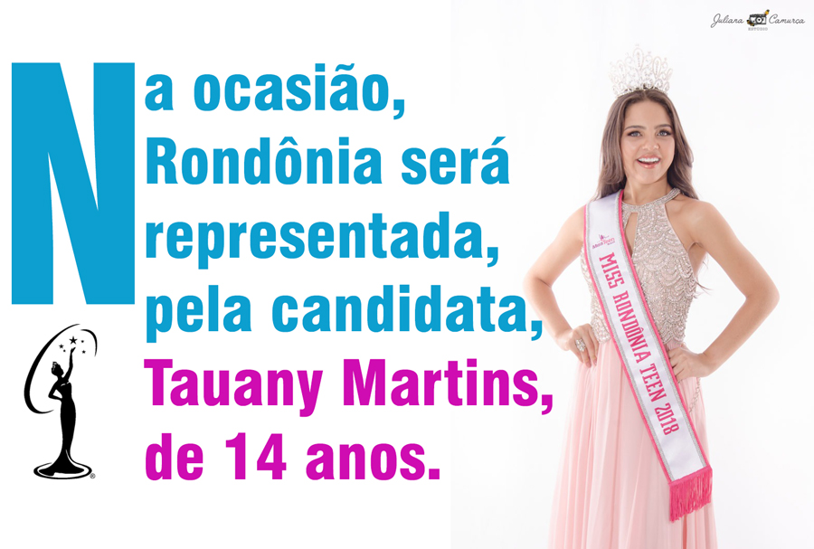 É DE RONDÔNIA  MISS TEEN 2018 PARTICIPA DA ETAPA NACIONAL REPRESENTANDO NOSSO ESTADO - News Rondônia