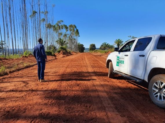 RO-496: GOVERNO RECUPERA ESTRADAS E MELHORA VIAS DE ESCOAMENTOS NA REGIÃO DE CHUPINGUAIA - News Rondônia