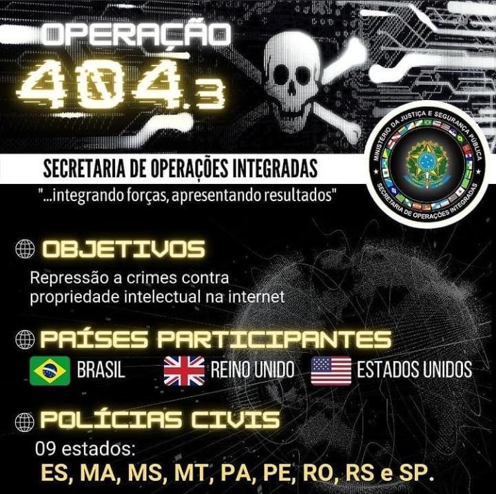 PIRATARIA - PC deflagra operação em Rondônia e mais oito estados - News Rondônia