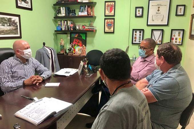 Palitot recebe membros da Diocese e Conselho da Cidade - News Rondônia