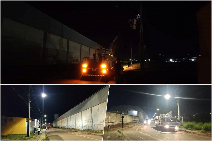 Emdur revitaliza iluminação pública no Morar Melhor através de pedido do vereador Edimilson Dourado - News Rondônia