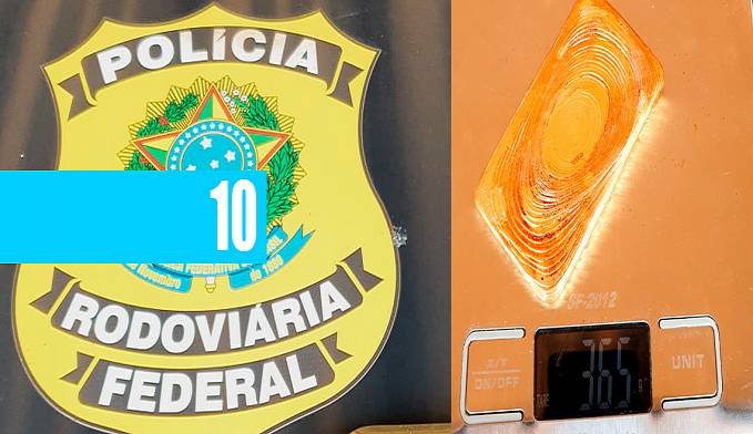PRF apreende mais de R$ 130 mil de ouro ilegal em Porto Velho/RO - News Rondônia
