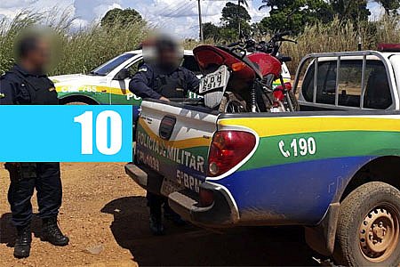 APÓS ROUBO DE MOTO, MONITORADO POR TORNOZELEIRA SOFRE ACIDENTE E É PRESO - News Rondônia