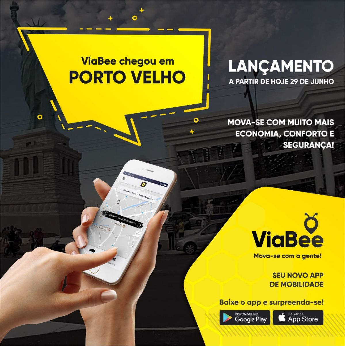 VIABEE - NOVO APLICATIVO COMEÇA A FUNCIONAR NESTA SEXTA-FEIRA EM PORTO VELHO - News Rondônia