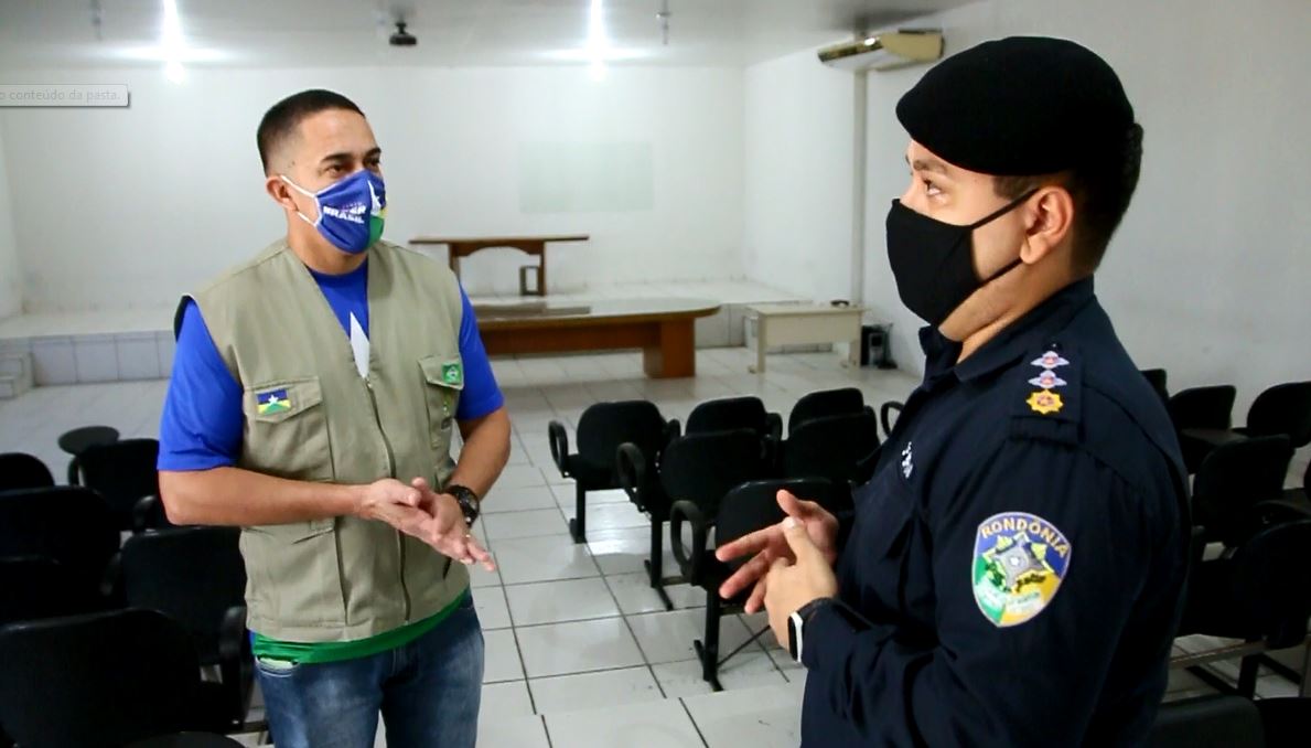 Sargento Eyder Brasil destina emenda para a reforma do 2º BPM, em Ji-Paraná - News Rondônia